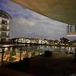 Terraced Riverview Apartment